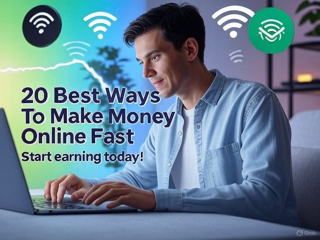 20 Best Ways To Make Money Online Fast 20 Best Ways To Make Money Online Fast