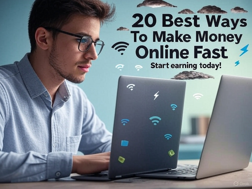 20 Best Ways To Make Money Online Fast 20 Best Ways To Make Money Online Fast