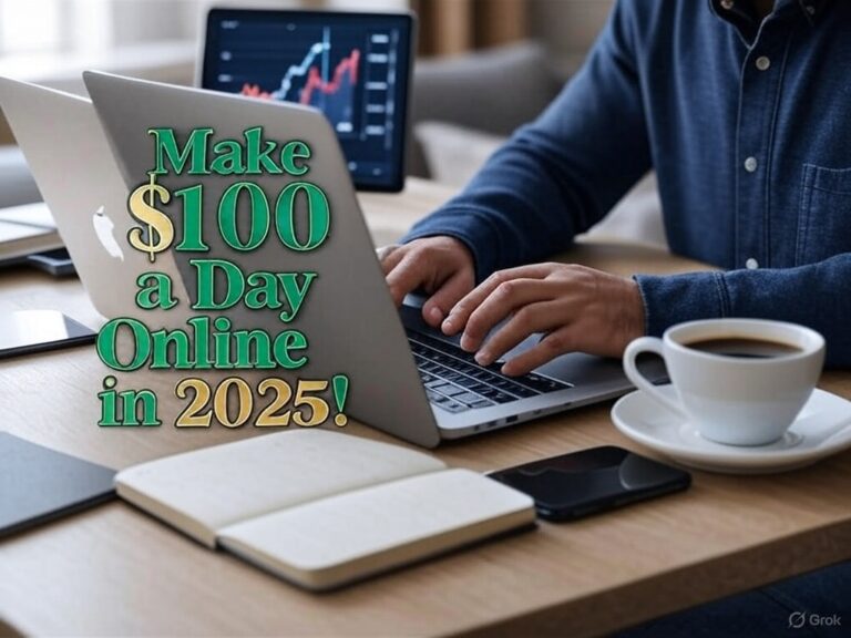 make $100 a day online in 2025