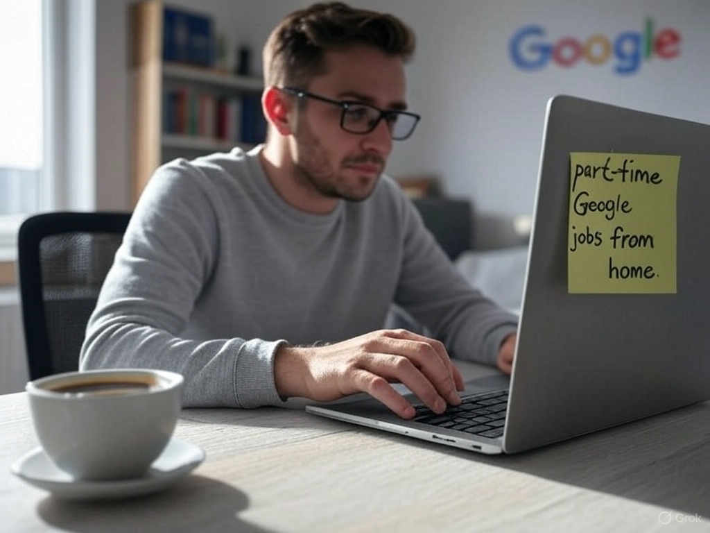 Part-time Google jobs from home 

