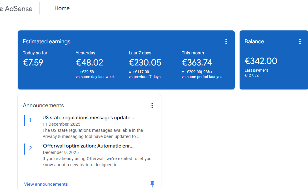 google adsense approval